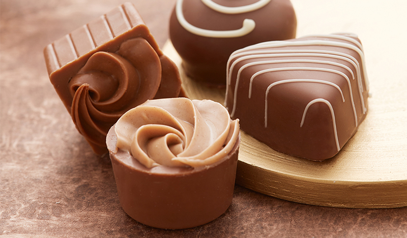 Nougat-Pralinen