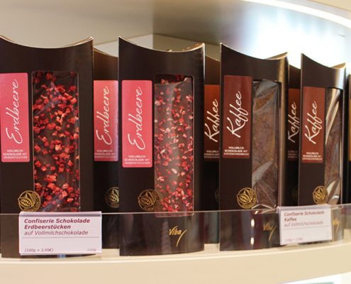 Confiserie_Schokoladen_Regal Viba Confiserie Schokoladen