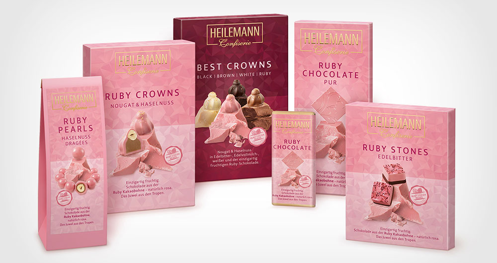 Heilemann-Ruby-Chocolate-Range Heilemann Ruby Chocolate Range mit 6 Produkten