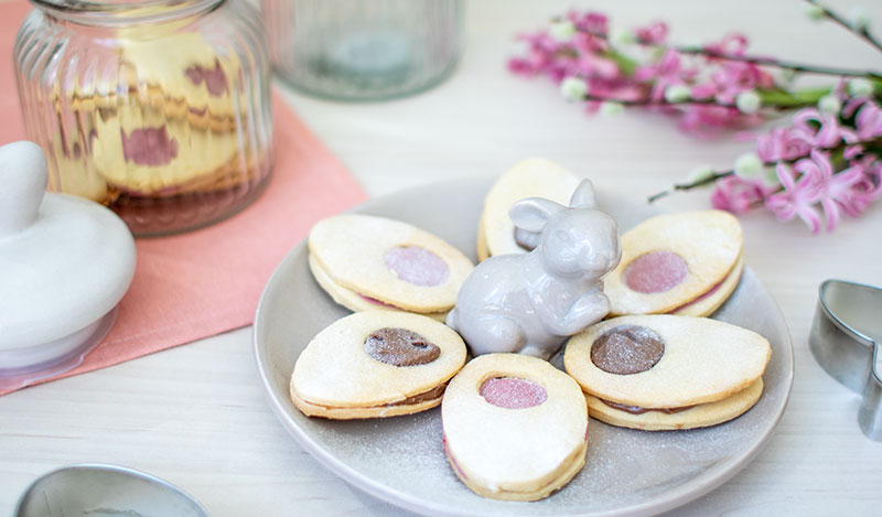 Ostereier Plätzchen
