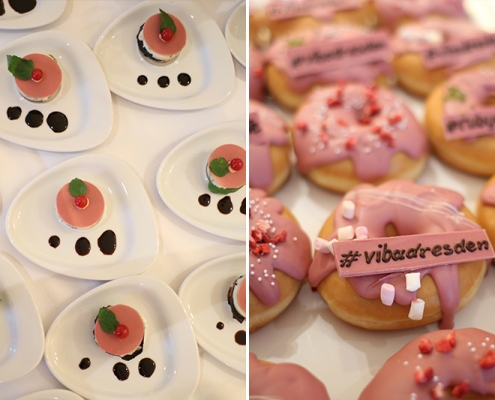 Ruby Chocolate Finger Food und Donuts Ruby Chocolate Finger Food und Donuts