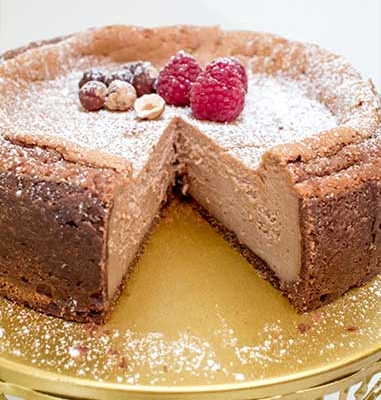 Fluffiger Cheesecake mit Classic Nougat