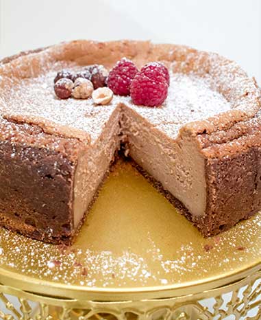 Fluffiger Cheesecake mit Classic Nougat