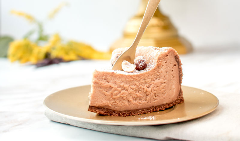 Viba Nougat-Cheesecake