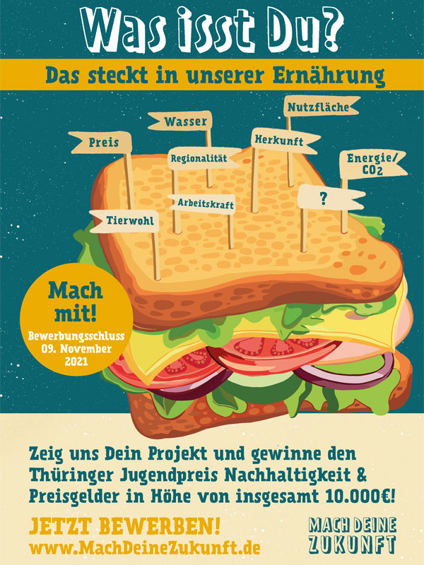 azubiprojekt-was-isst-du Plakat der MachDeineZukunft-Challenge