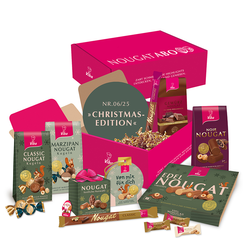 Nougat Abo Weihnachts-Edition Nougat Abo Weihnachts-Edition