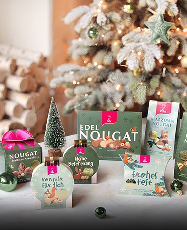 Weihnachten mit Viba Nougat