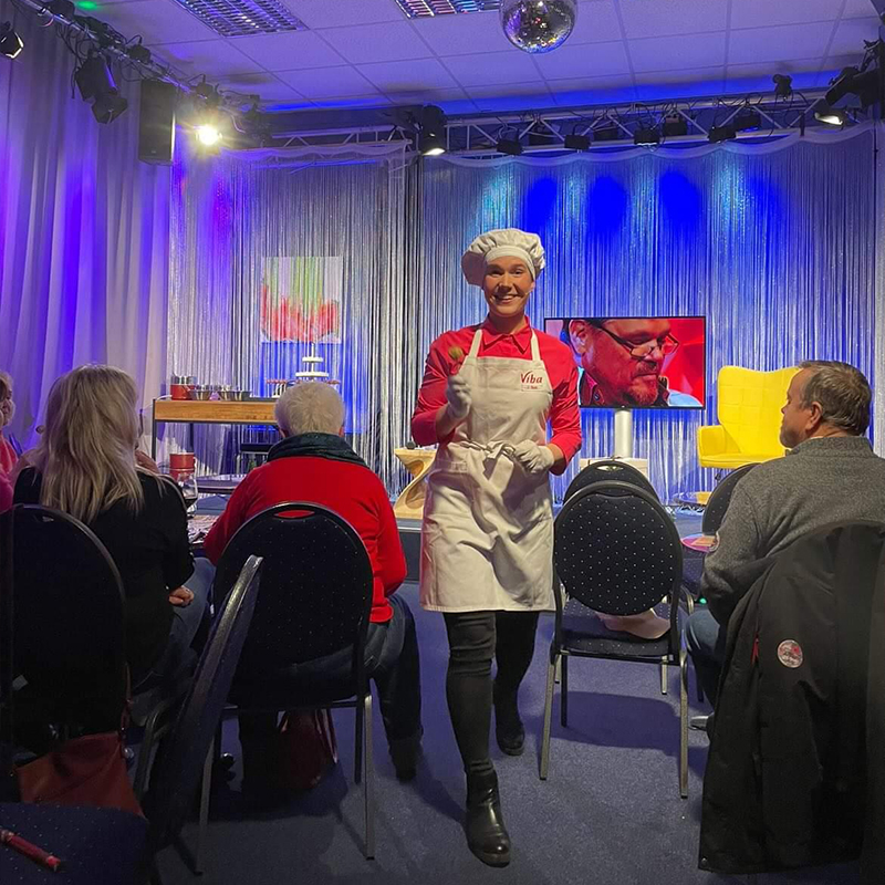 Fernsehzimmer Confiseurin Johanna Confiseurin Johanna