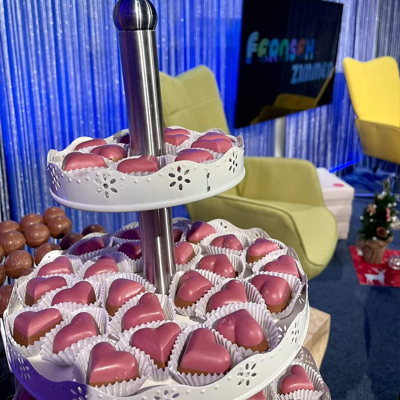 Fernsehzimmer Pralinen Ruby Pralinen