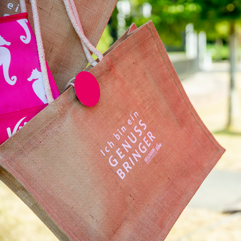Genussbringer Jute-Tasche "Genussbringer"