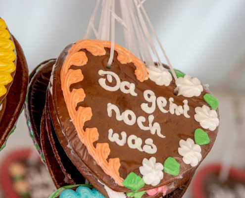 Lebkuchenherz Lebkuchenherz "Da geht noch was"