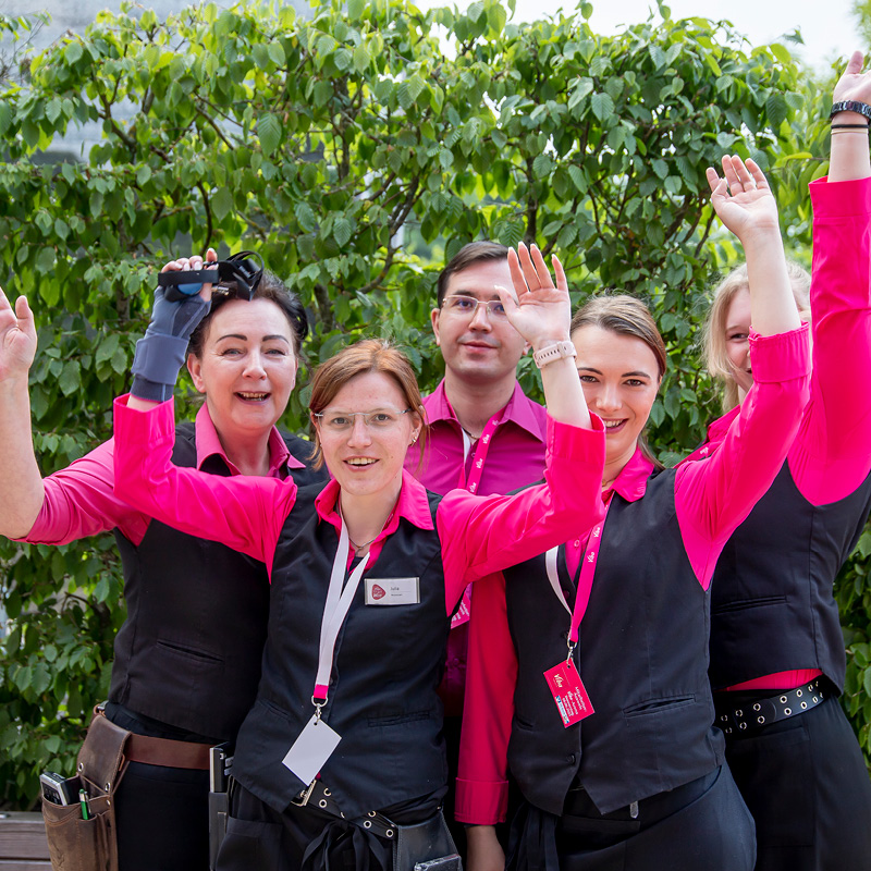 Viba-Team Das Viba-Team ist voller Vorfreude auf das Festwochenende