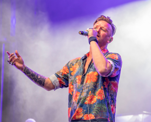 Ben Zucker Ben Zucker bei seinem ersten Open Air Konzert