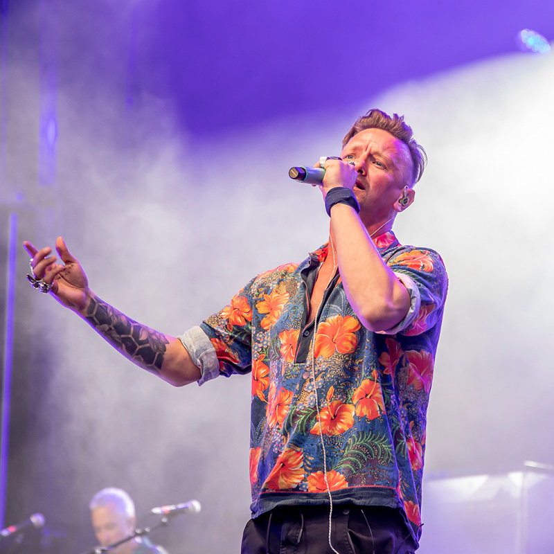 Ben Zucker Ben Zucker bei seinem ersten Open Air Konzert