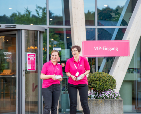 Viba Team Viba Team vor der Nougat-Welt