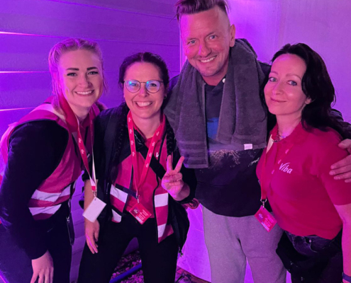 Meet and Greet Ben Zucker und das Viba-Team