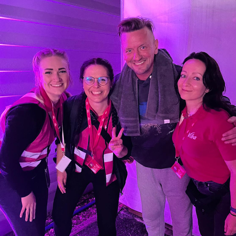 Meet and Greet Ben Zucker und das Viba-Team