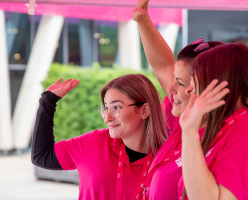 Gute Laune Gute Laune beim Viba-Team