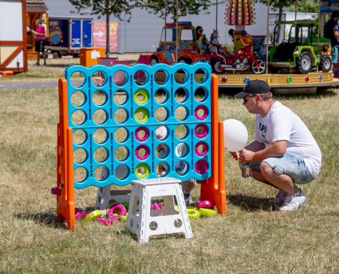 Familientag Im Viba Park gibt es Spiele für die Kinder