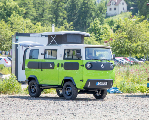 Camper Grüner Camper