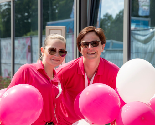 Viba Team Viba Team mit Luftballons
