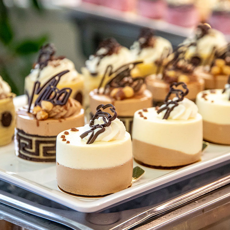 Törtchen Nougat-Törtchen