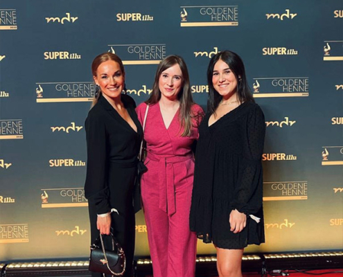Red Carpet Team Viba auf dem roten Teppich