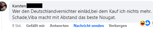 Hasskommentar als Reaktion auf den Besuch von Robert Habeck