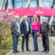 Viba Geschäftsführung Holger Storch, Marko Falk, Corinna Wartenberg und Karl Heinz Einhäuser