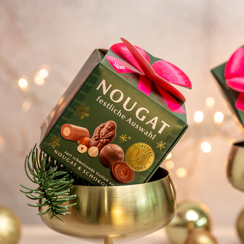 Festliche Nougat-Auswahl Festliche Nougat-Auswahl
