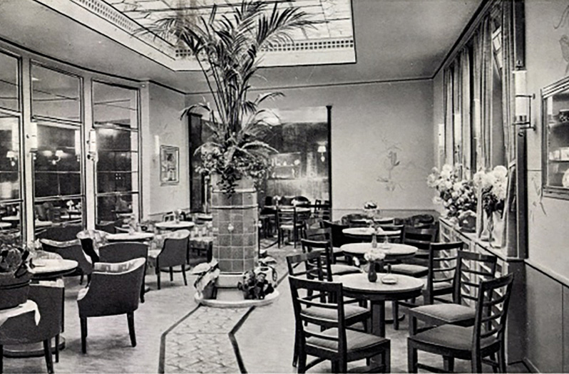 Café Viebahn um 1893