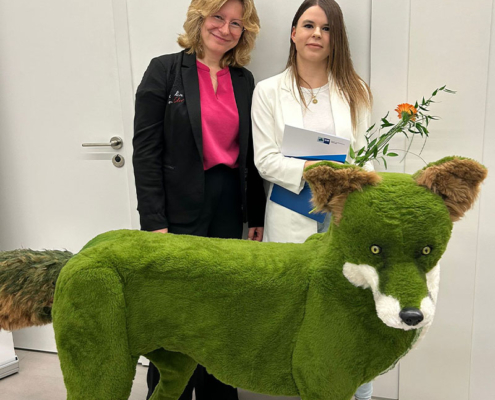 Nicole erhält Bildungsfuchs 2025