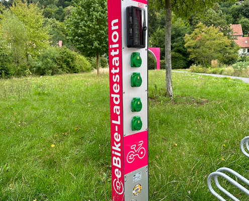 E-Bike-Ladestation E-Bike-Ladestation
