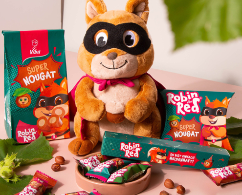 Robin Red Nougat Robin Red Nougat für Kinder