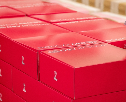 Viba Nougat Abo Viba Nougat Abo in pinken Boxen