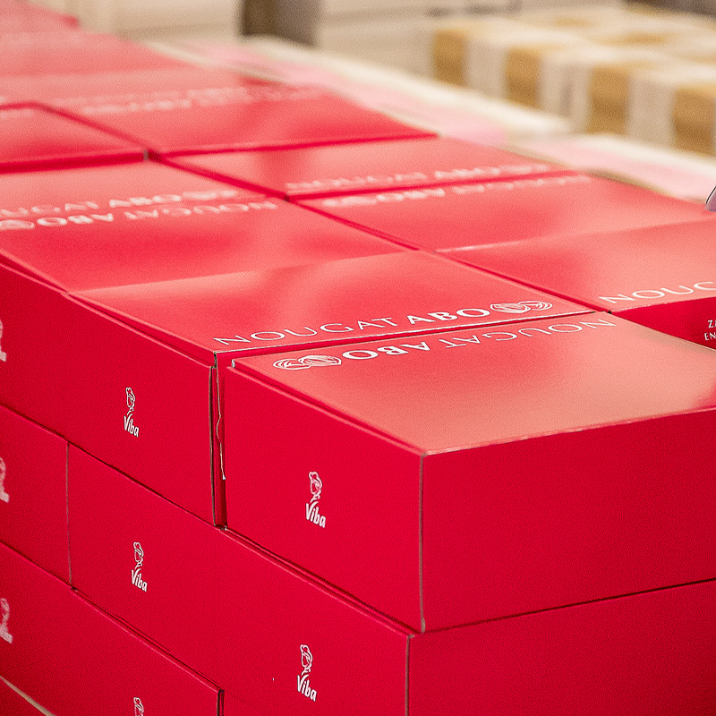 Viba Nougat Abo Viba Nougat Abo in pinken Boxen