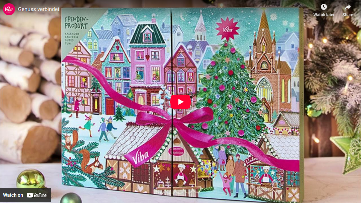 Weihnachtsmarkt Adventskalender, Link zum Video