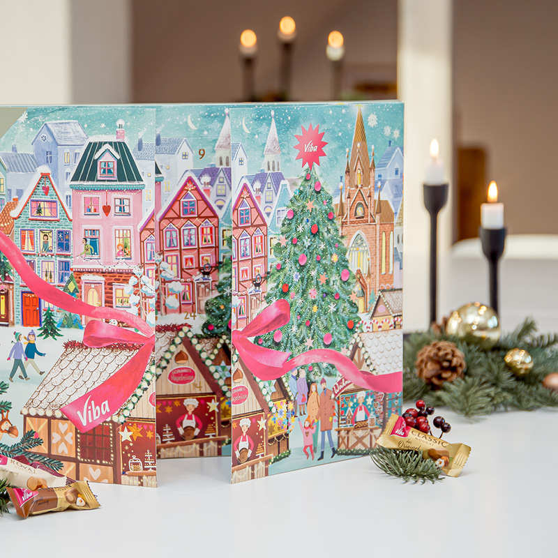 Viba Adventskalender Weihnachtsmarkt