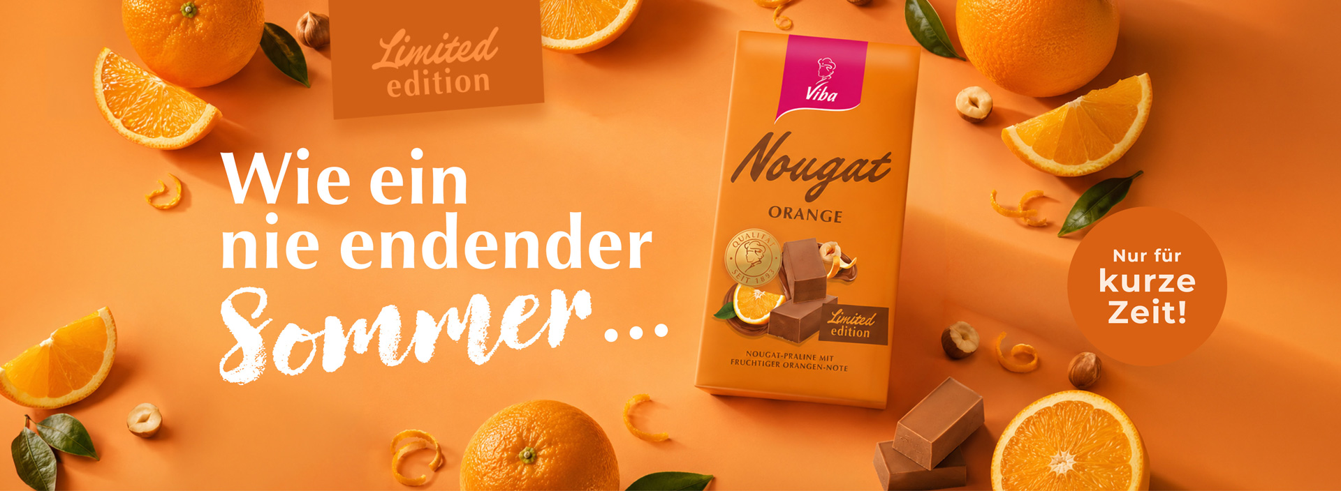 Viba Orangen-Nougat als Limited Edition